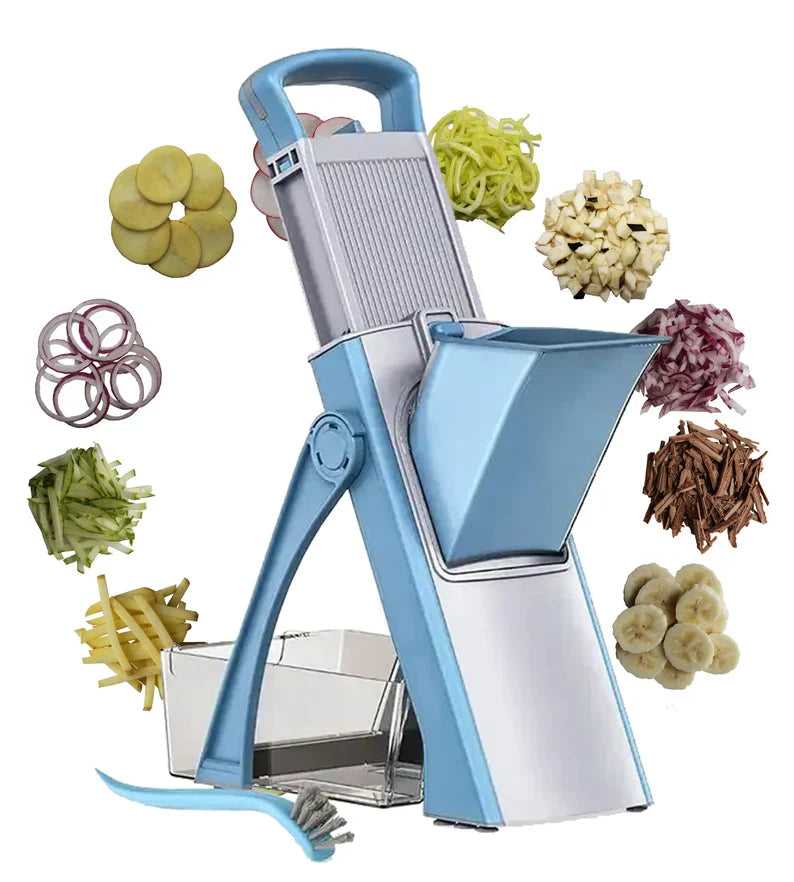 All in One Vegetable Slicer – قطاعة خضار متعددة الوظائف للمطبخ المنزلية