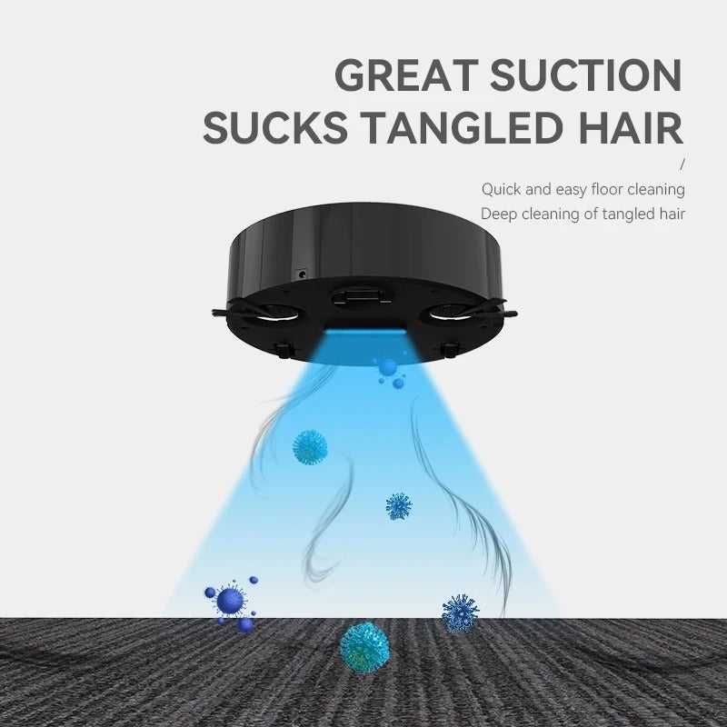 مكنسة ذكية أوتوماتيكية | Automatic Smart Vacuum Sweeper Wireless KSA