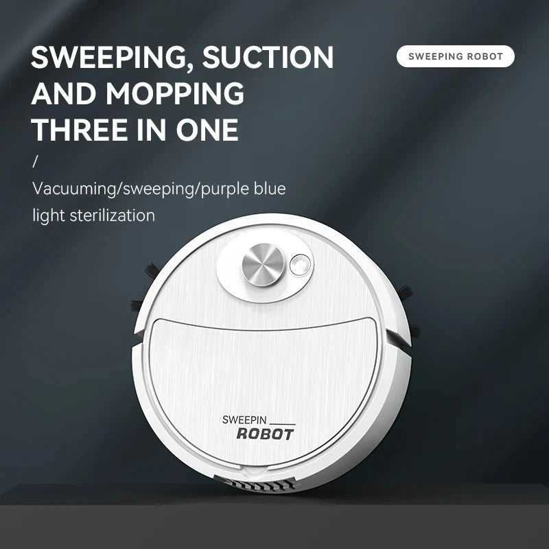 مكنسة ذكية أوتوماتيكية | Automatic Smart Vacuum Sweeper Wireless KSA